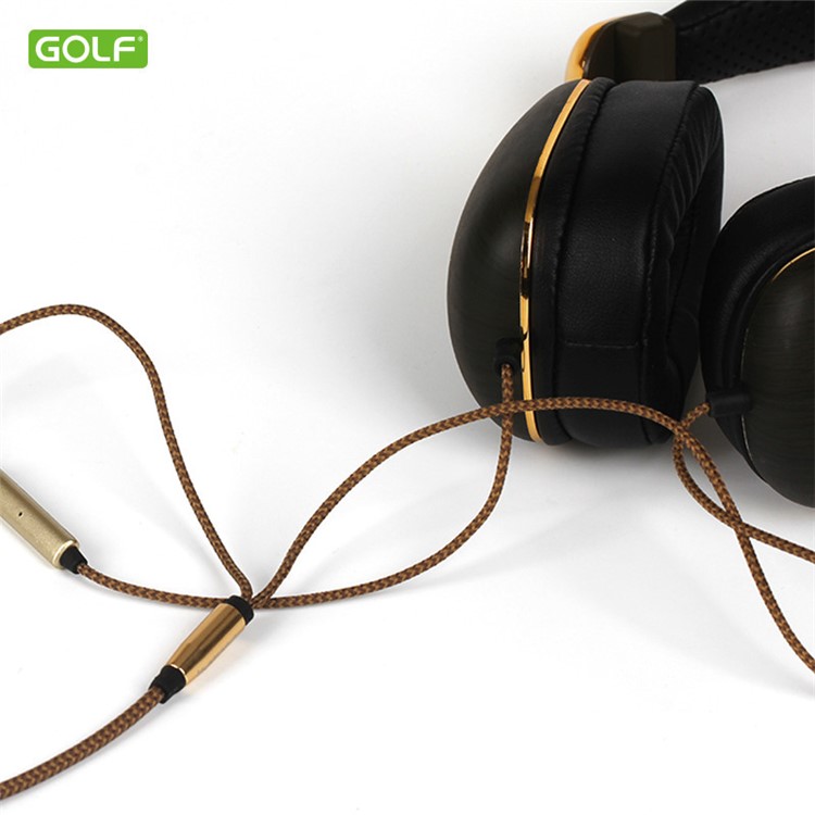GOLF MX02 Running Series Headphones 3.5mm Stereo Headphones Over-ear Earphone with Mic - Black-6