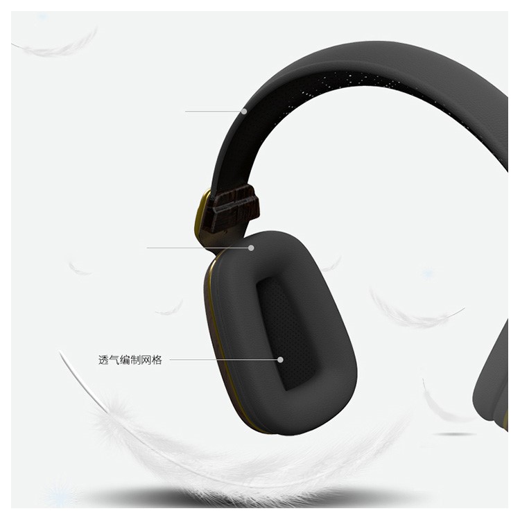 GOLF MX02 Running Series Headphones 3.5mm Stereo Headphones Over-ear Earphone with Mic - Black-7
