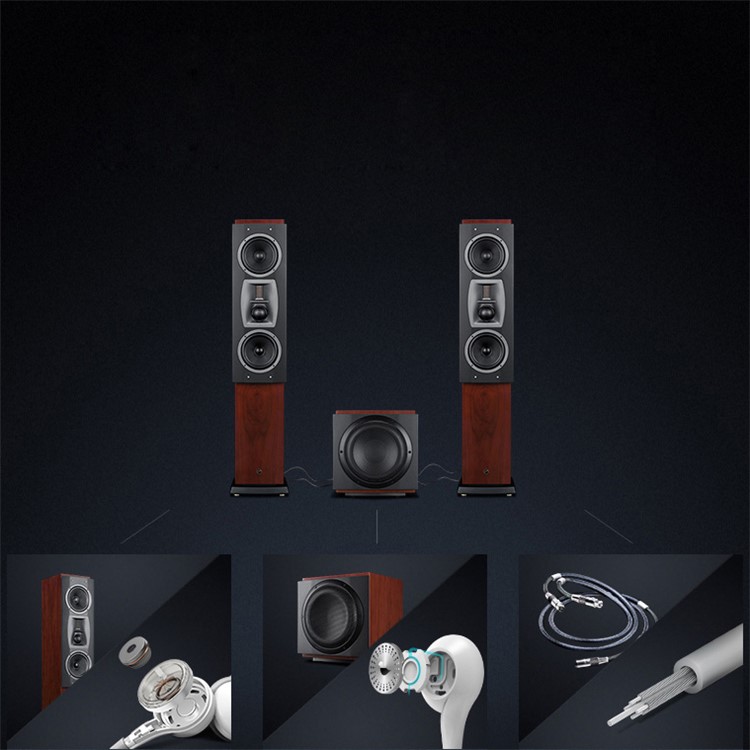 SENYEEK Hi-Fi In-ear Super Bass Earphones Dual Loudspeaker Headset with Mic - White-13