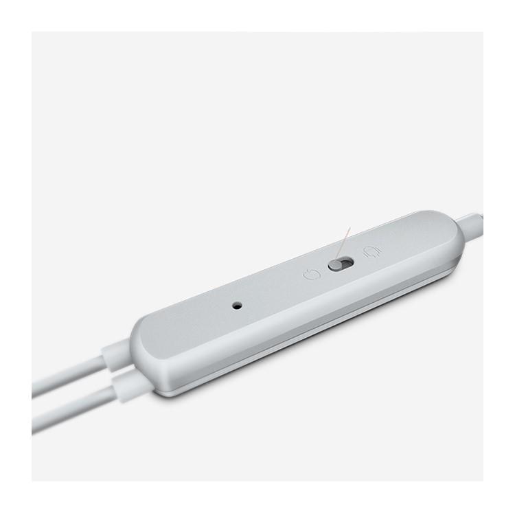 SENYEEK Hi-Fi In-ear Super Bass Earphones Dual Loudspeaker Headset with Mic - White-6