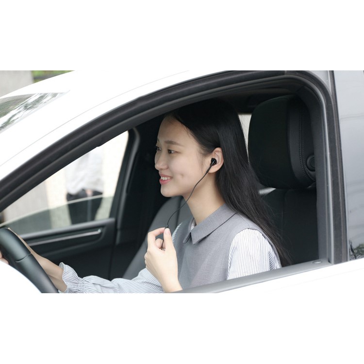 REMAX RM-101 In-ear 3.5mm Wired Monaural Earphone with Remote and Mic for iPhone Samsung - Black-8