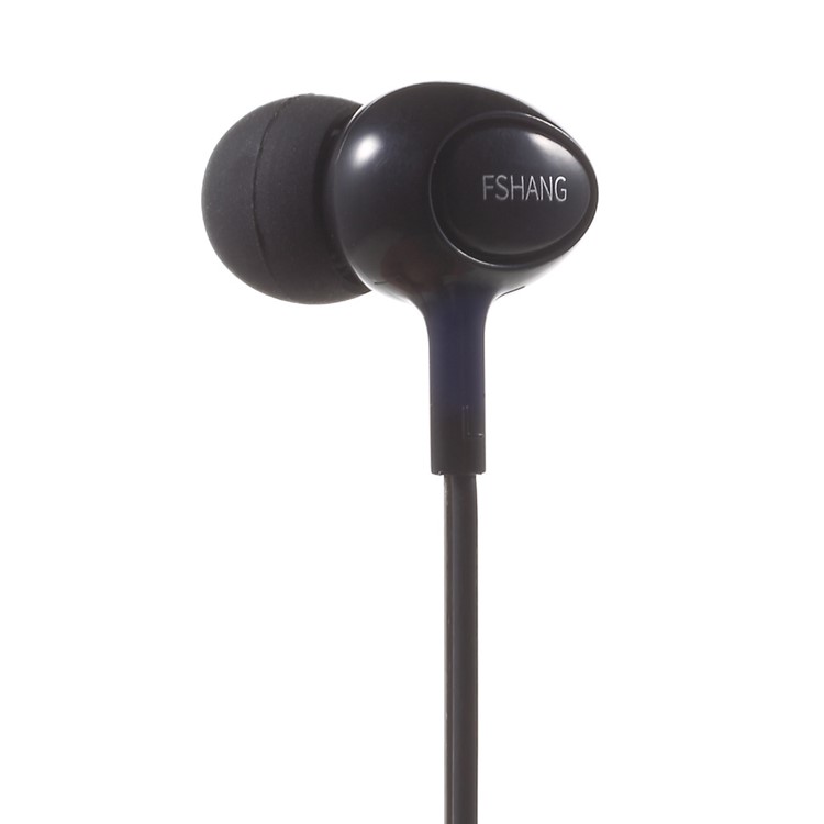 FSHANG A6 Carly Series In-ear 3.5mm Headphone with Microphone - Black-3