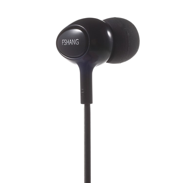 FSHANG A6 Carly Series In-ear 3.5mm Headphone with Microphone - Black-4