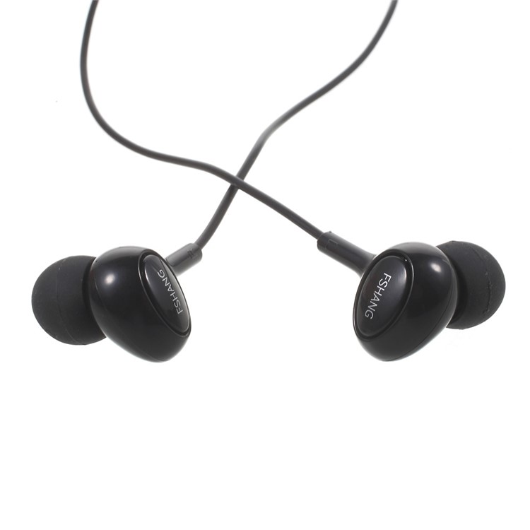 FSHANG A6 Carly Series In-ear 3.5mm Headphone with Microphone - Black-8
