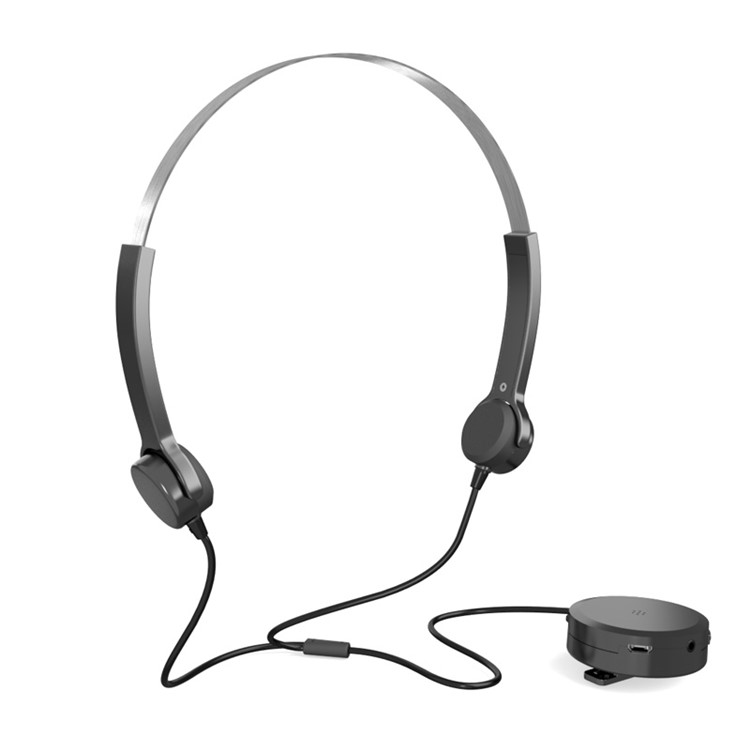 YAKLEE YKL-801 Optimum Bone Conduction Headphones Hearing Aids Bone Conduction Headset - Black-1