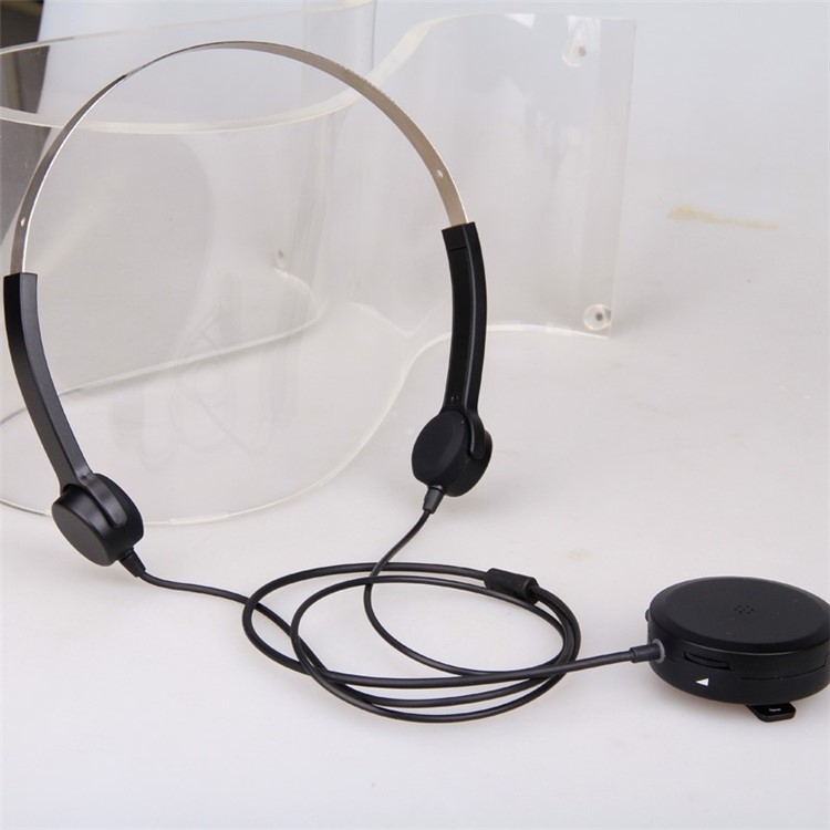YAKLEE YKL-801 Optimum Bone Conduction Headphones Hearing Aids Bone Conduction Headset - Black-4