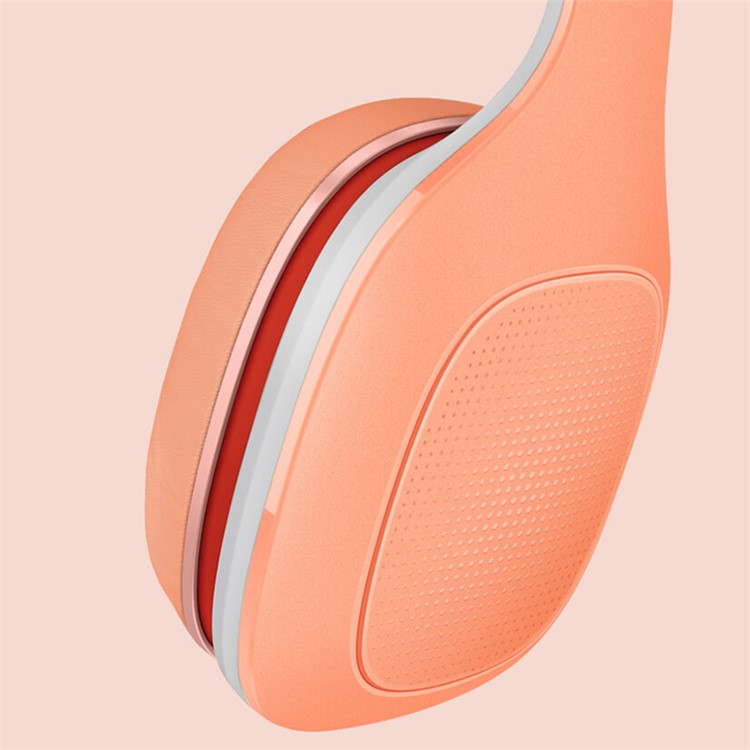 XIAOMI Relax Version Wired 3.5mm Stereo Over-ear Mi Headphone with Mic and Line-in Control - Orange-5