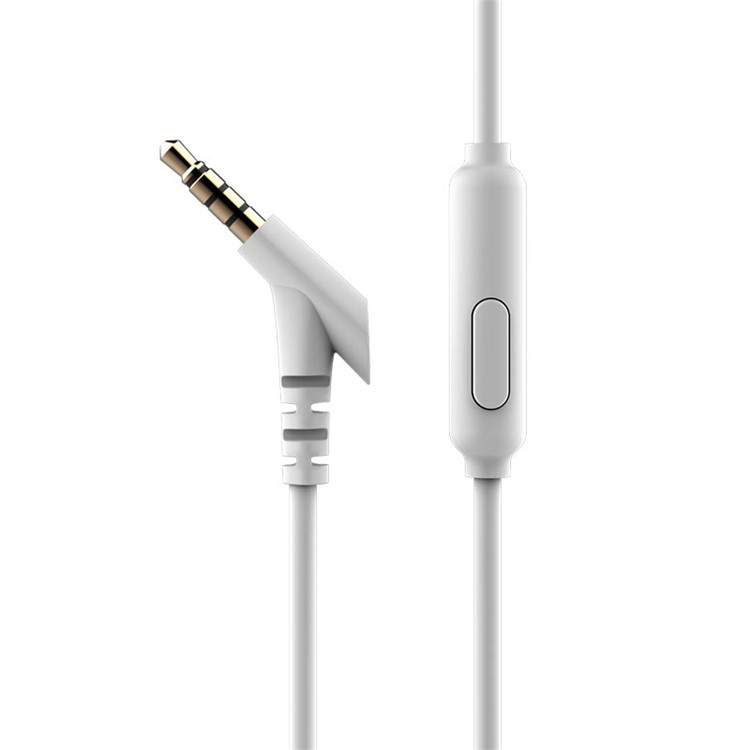 MOGCO IE-M11 3.5mm Wired Mega Bass In-ear Earphone for Samsung S7 / Huawei Mate 9 - White-5