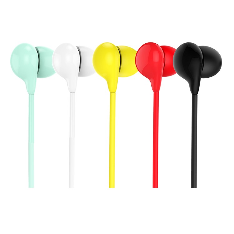 HOCO M13 Candy Sound Universal 3.5mm Wired Earphone with Mic and In-line Remote Control - Black-3