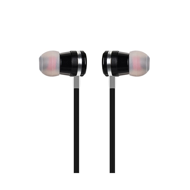 HOCO Universal 3.5mm Wired Headset with Mic and In-line Control for iPhone Samsung - Black-3