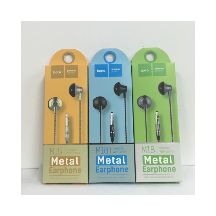 HOCO M18 Goss Universal 3.5mm Headset with Mic and Remote Control for Samsung S8, Huawei P10 - Black-5