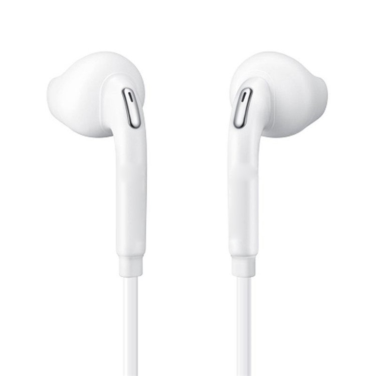 S6 Fone De Ouvido Com Fone De Ouvido Intra-auricular Com Controle Remoto E Microfone Para Iphone, Samsung, Huawei Etc. - Branco-2