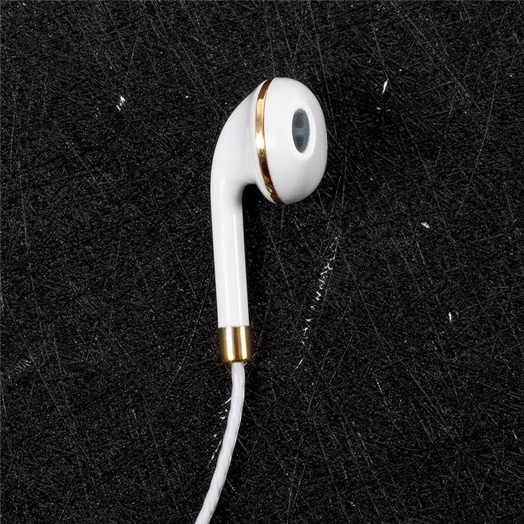PINZUN P13 3.5mm Écouteurs Intra-auriculaires Avec Microphone Pour Iphone Samsung Huawei - Couleur Or-3