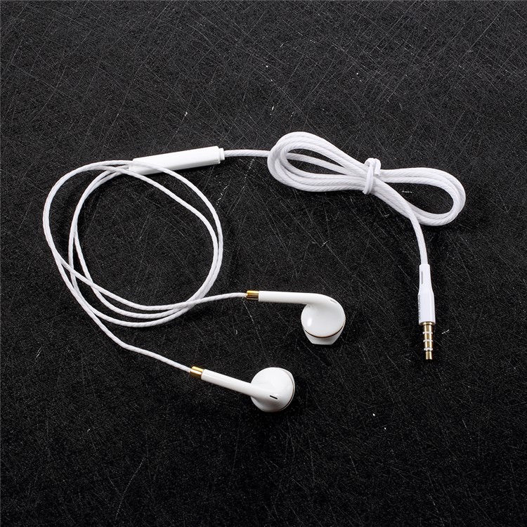 PINZUN P13 3.5mm Écouteurs Intra-auriculaires Avec Microphone Pour Iphone Samsung Huawei - Couleur Or-7