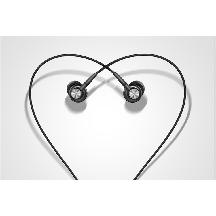 JOYROOM E203 In-ear Heavy Bass Headphones 3.5mm Wired Earphone with Drive-by-wire Mic - Black-6