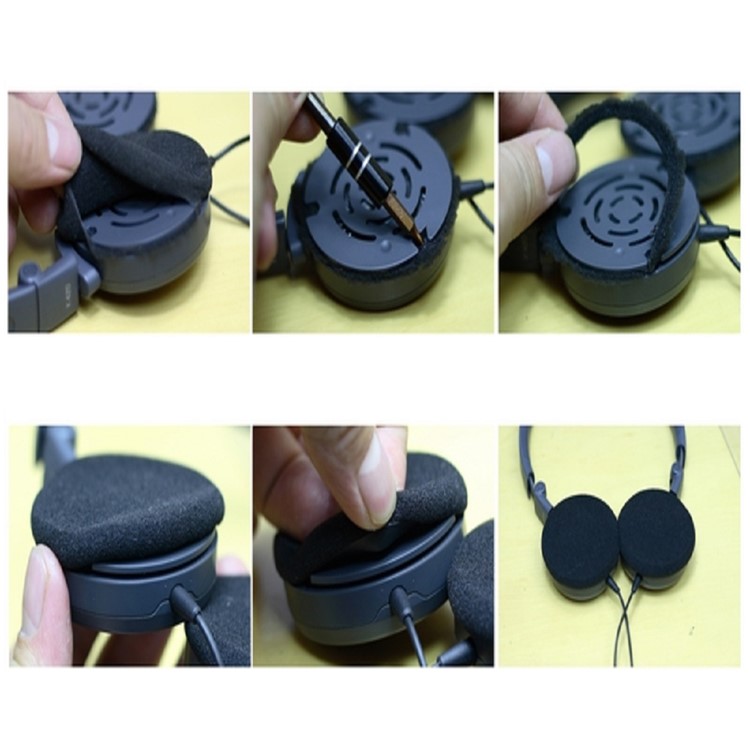 Ein Paar Japan Importiert Elastische Baumwolle Ohrpolster Ohrpolster Kissen Für AKG K420 K403 K402 K412P Kopfhörer-10