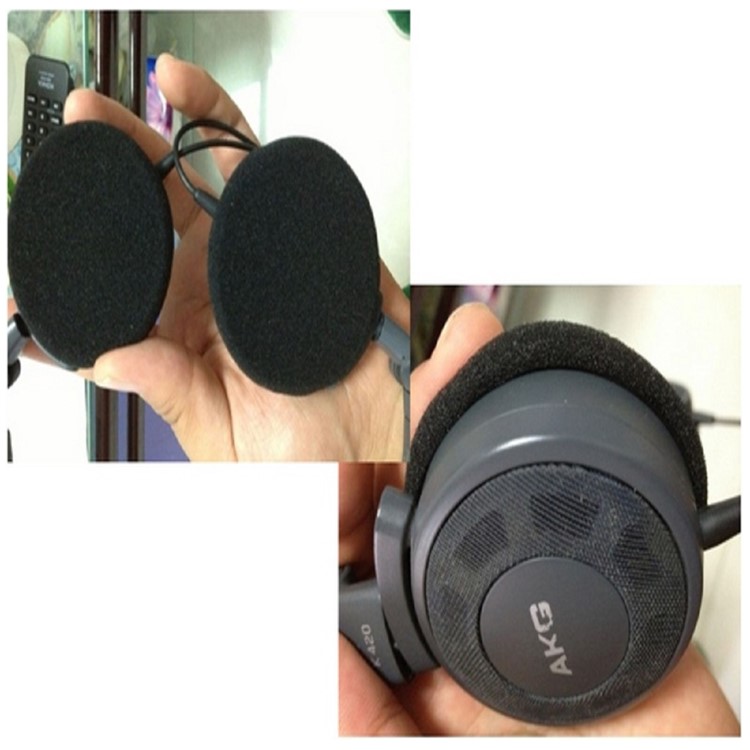 Ein Paar Japan Importiert Elastische Baumwolle Ohrpolster Ohrpolster Kissen Für AKG K420 K403 K402 K412P Kopfhörer-9