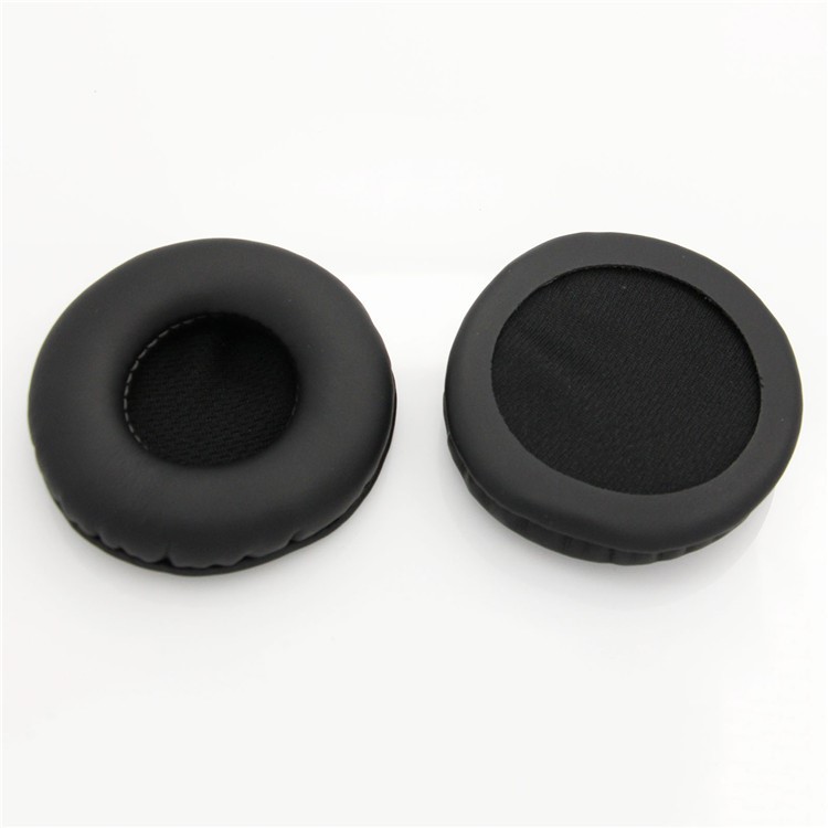 1 Paar Ersatz Ohrkissen Ohrpolster Leder Ohr Ärmel für AKG K518 K518DJ K81 K518LE Etc 72mm-4