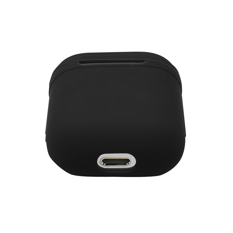 DAITE Silicone Case Shock Proof Protective Cover and Anti-lost Strap for Apple AirPods - Black-12
