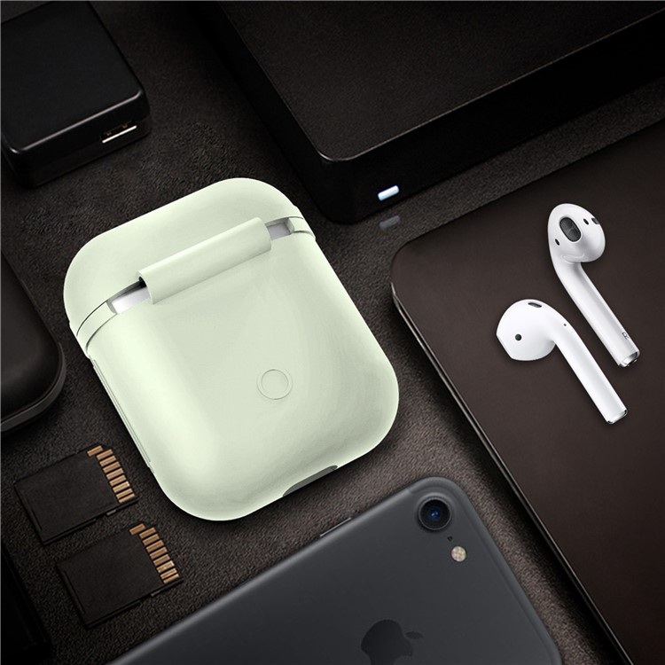 Noctilucent Shock-proof Silicone Protective Cover for Apple AirPods-5