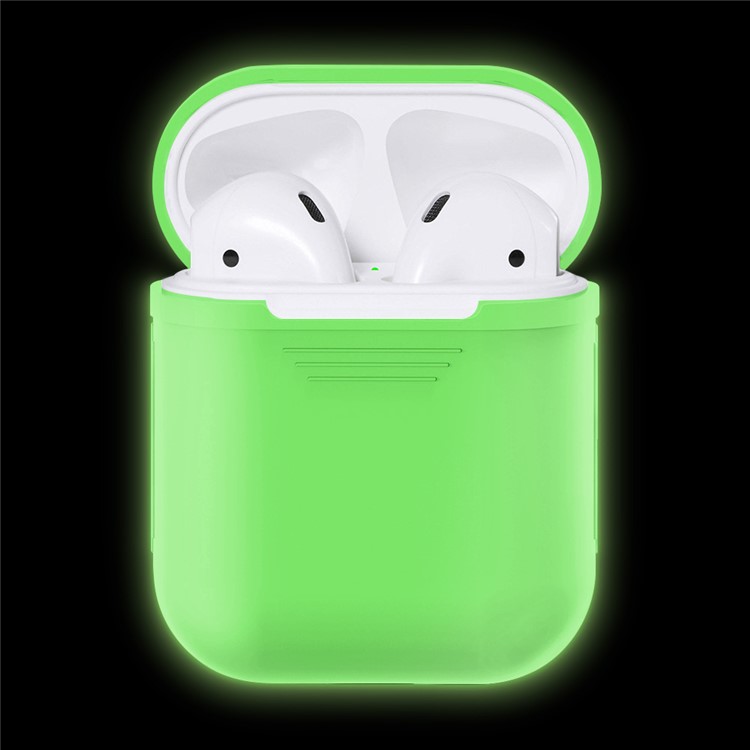 Noctilucent Shock-proof Silicone Protective Cover for Apple AirPods-7