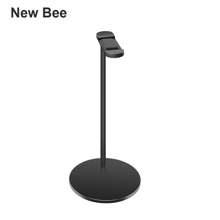 Aluminum Alloy Headphone Holder Stand for Universal Headsets - Black-7