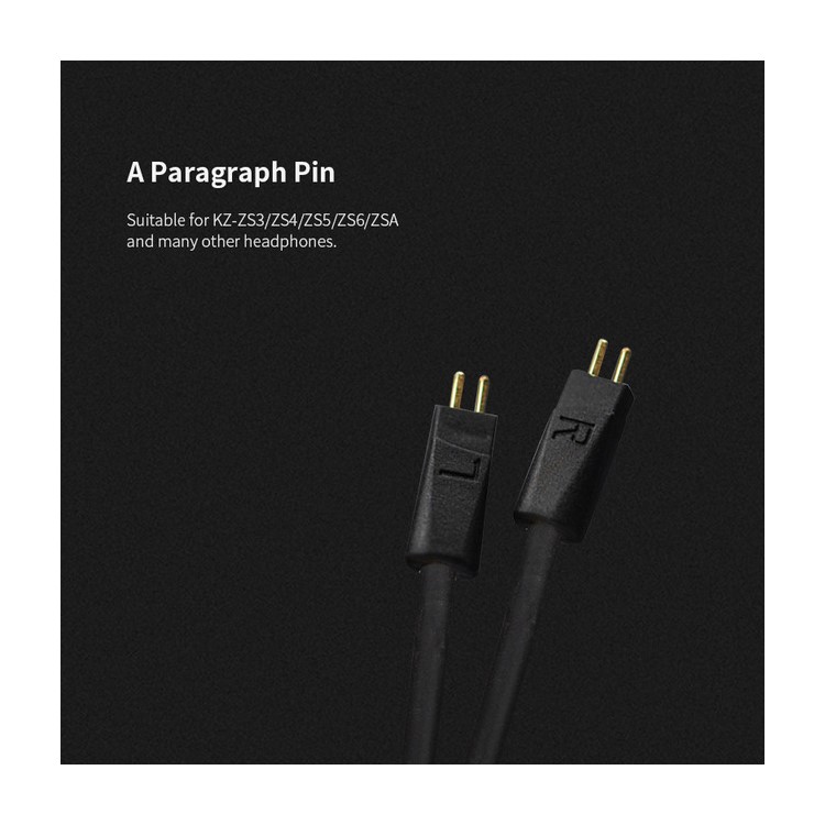 KZ Bluetooth Module Upgrade Cord Detachable Wire for KZ-ZS3/ZS4/ZS5/ZS6/ZSA Earphone-6