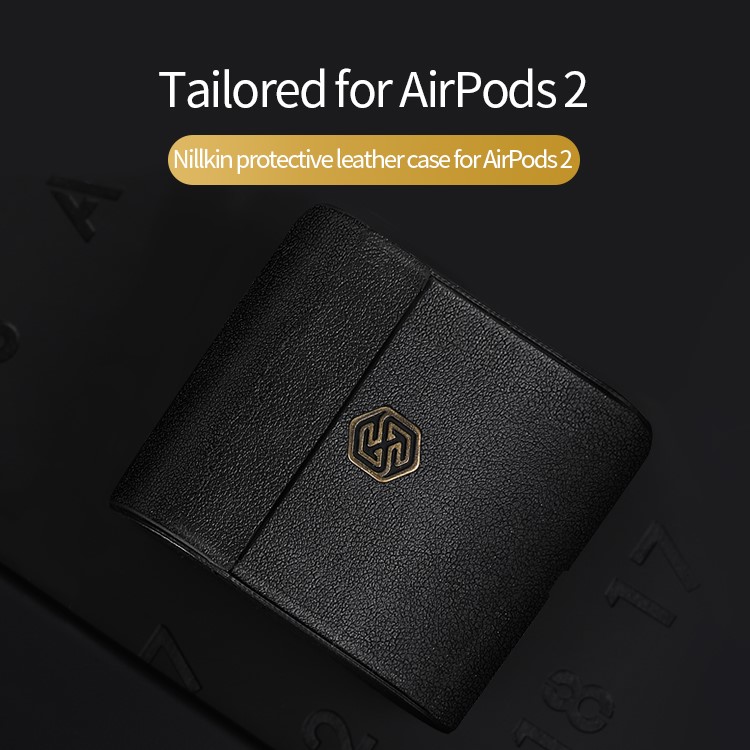 NILLKIN Leather Earphone Protective Case for AirPods with Charging Case (2019)-14