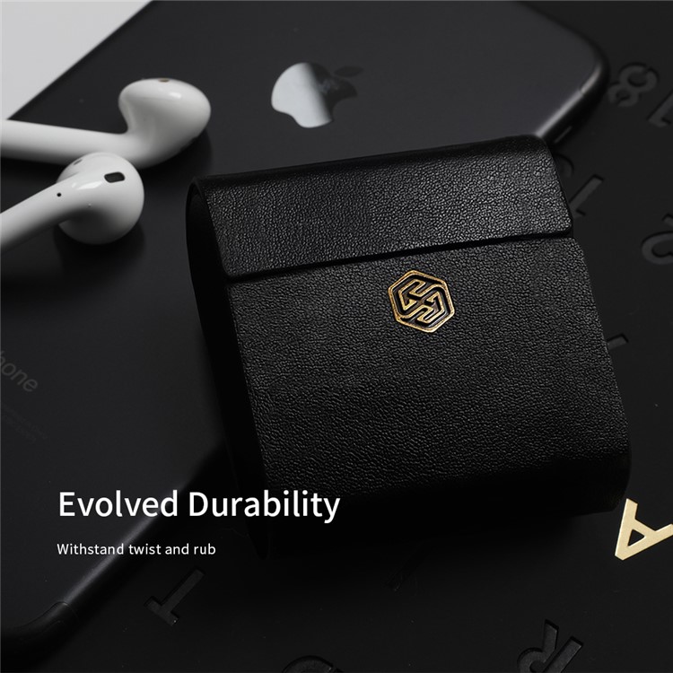 NILLKIN Leather Earphone Protective Case for AirPods with Charging Case (2019)-8