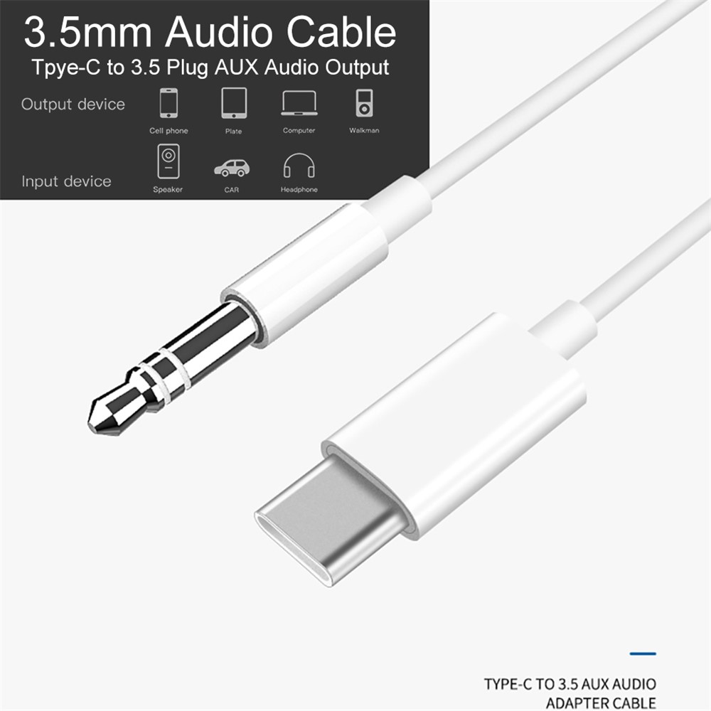 3.5mm Audio Aux Jack Adapter Cable 