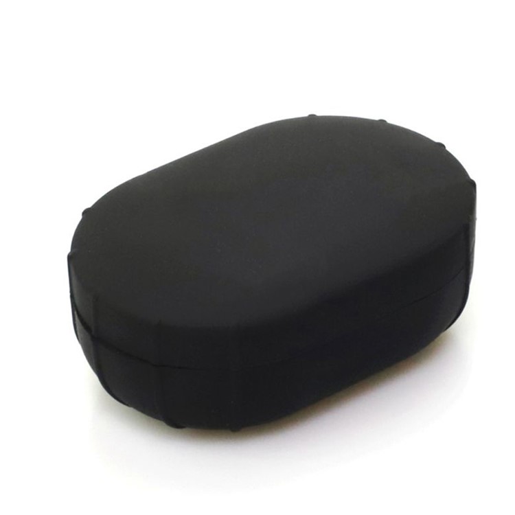 Silicone Case Protective Cover for Xiaomi Airdots TWS Bluetooth Earphone Youth Version Headset - Black-1