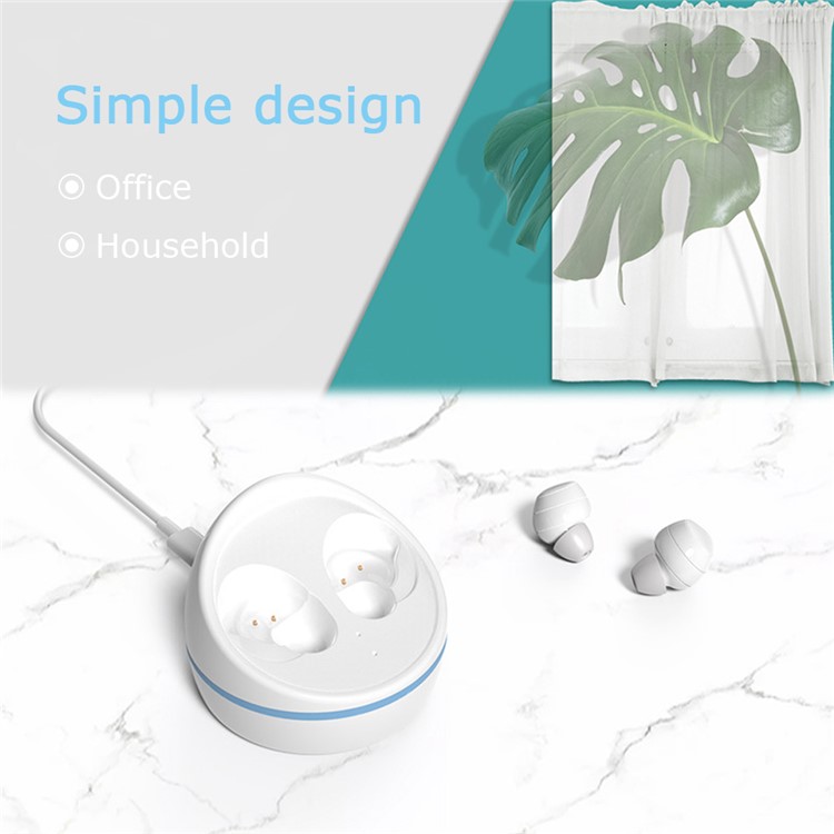 Samsung C Earphone Magnetic Wireless Charger for Samsung Buds R170 - White-5