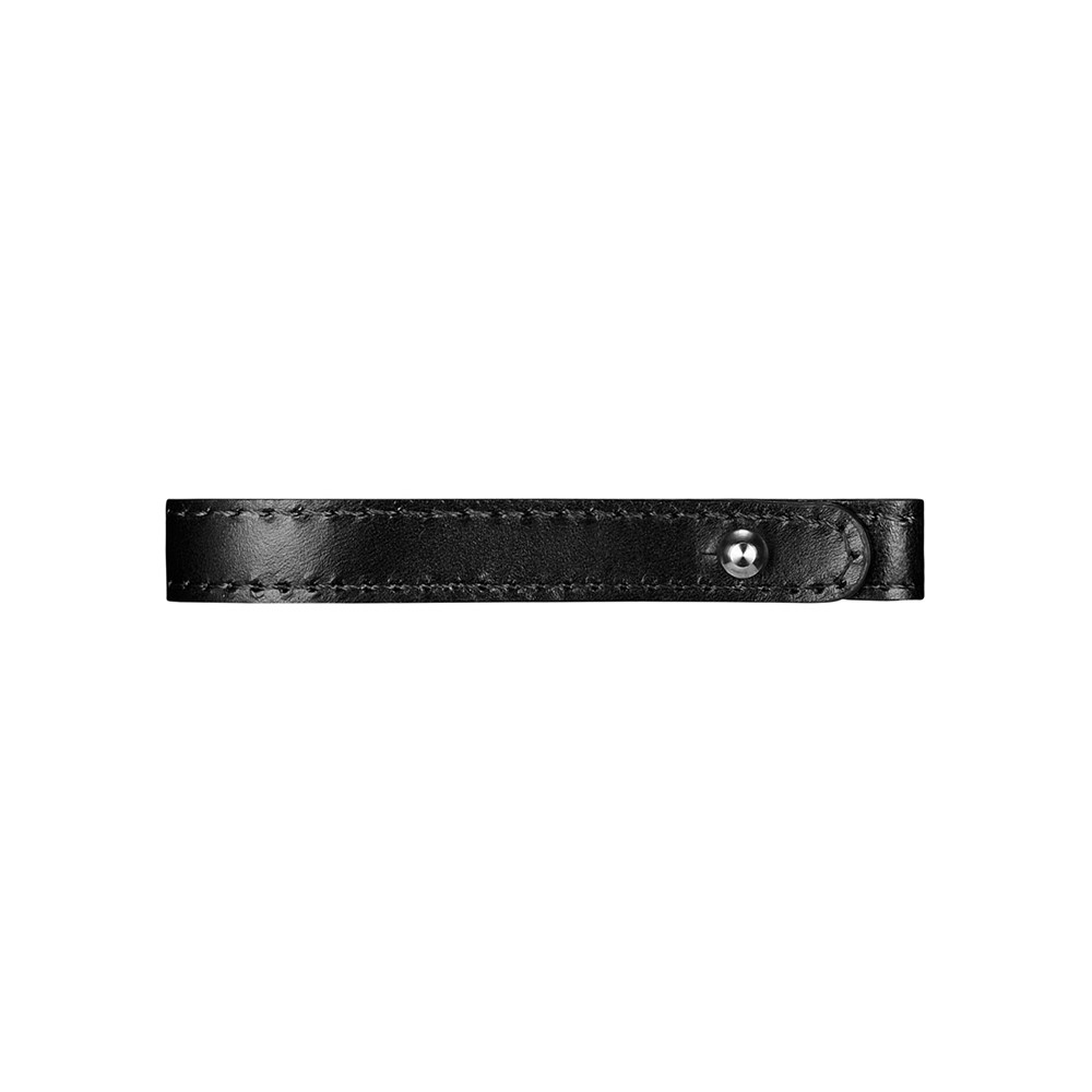 Estuche De Airpods De Cuero De Vaca ICARER Con Correa Para Airpods De Apple Con Estuche De Carga Inalámbrico (2019) / Airpods Con Estuche De Carga (2019) / (2016) - Negro-6