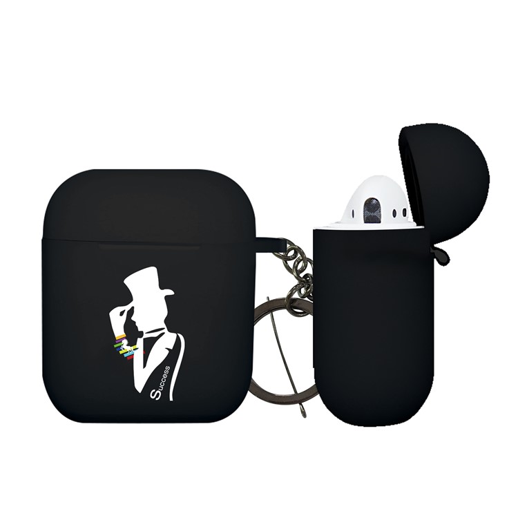 NXE Matte TPU Case for Apple AirPods with Wireless Charging Case (2019) / AirPods with Charging Case (2019)/(2016) - Cool Man-2