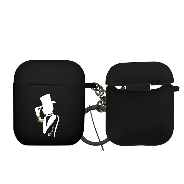 NXE Matte TPU Case for Apple AirPods with Wireless Charging Case (2019) / AirPods with Charging Case (2019)/(2016) - Cool Man-3