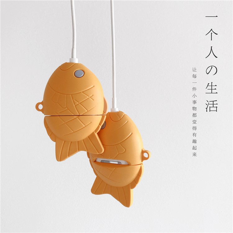 Cartoon Silicone Case for Apple AirPods with Wireless Charging Case (2019) /with Charging Case (2019)(2016) - Style H-7