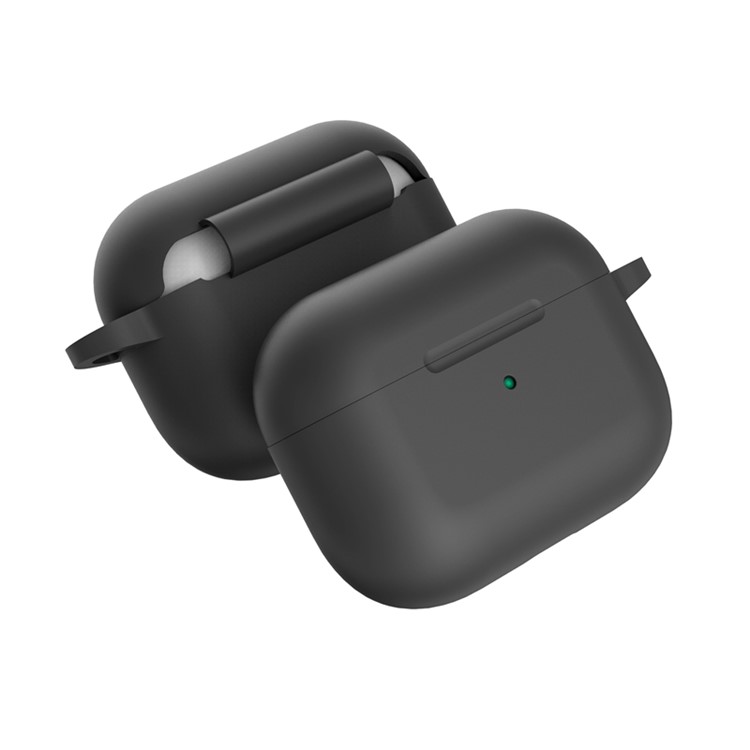 

Прорезиненные Силиконовый Защитный Чехол Для Яблока Airpods Про - Черный, AirPods Pro