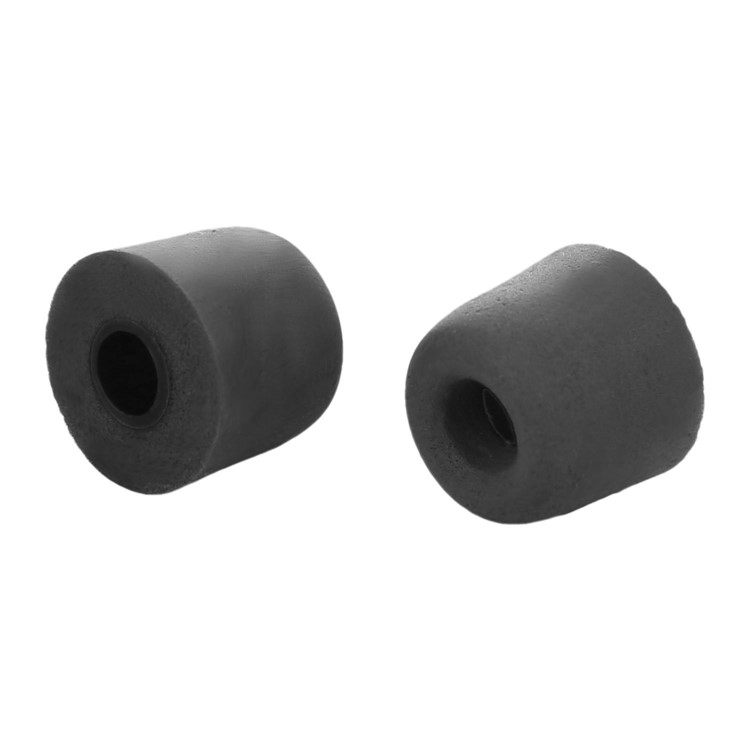 6 Pairs NEW BEE Memory Foam Earbuds (Grey) and Silicone Ear Tips (Black) for Most In-ear 4.0~5.5mm Earphones-2
