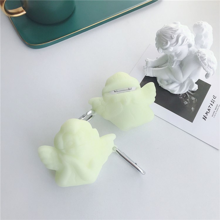 Luminous Angel Silicone Protective Cover for Apple AirPods with Charging Case (2016)/(2019)-8