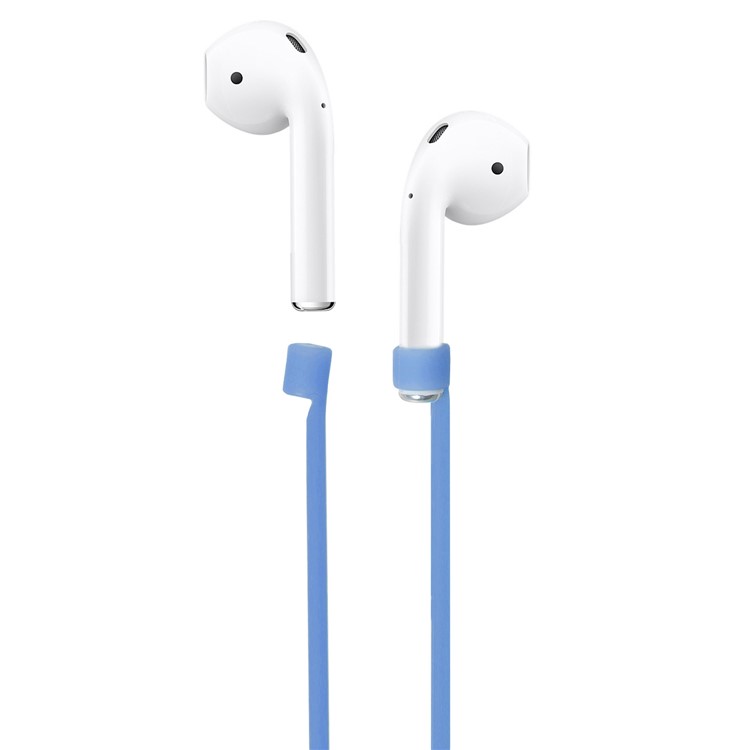 Alça De Fones De Ouvido Luminosa Cabo De Cabo Anti-perdido Para Iphone 7 / 7 Mais Airpods - Azul Escuro-2