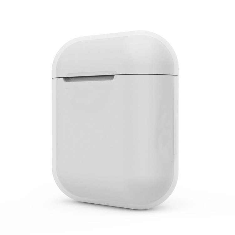 Shock-proof Silicone Protective Cover for Apple AirPods Charging Case - White-7