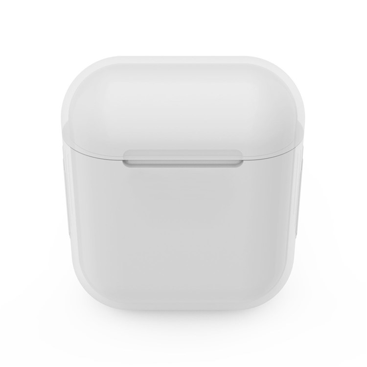 Shock-proof Silicone Protective Cover for Apple AirPods Charging Case - White-9
