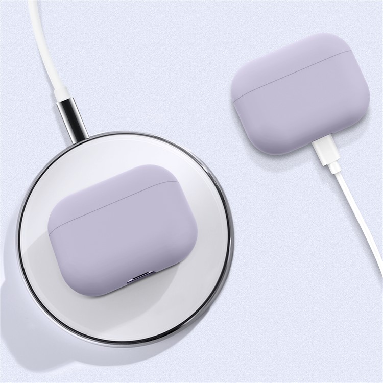 In Silicone Ultra-sottile Airpods Copertura Protettiva Per Apple Airpods Pro - Viola-5