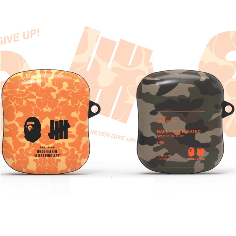 Camouflage Surface Design Case for Apple AirPods with Wireless Charging Case (2019) / AirPods with Charging Case (2019) (2016) - Army Green-5