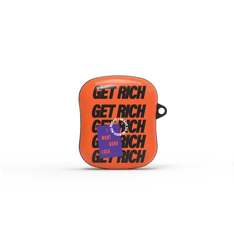 GET RICH Caso Di Superficie Per Airpods Mela Con Il Caso Di Ricarica Senza Fili (2019) / Airpods Con Il Caso (2019) Di Carica (2016)-2