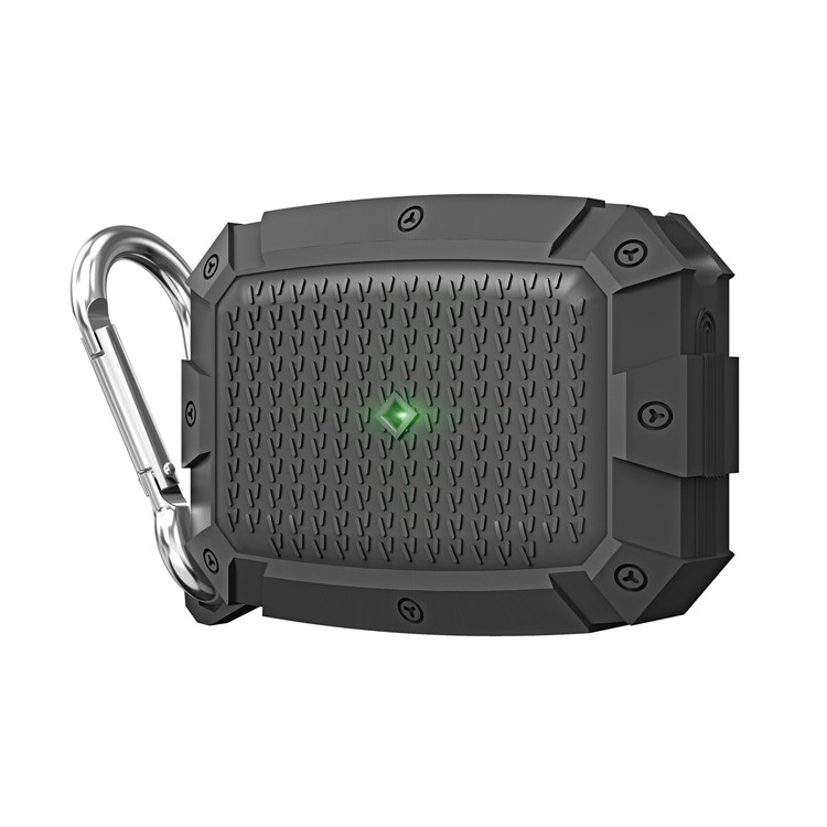 

Armor Style TPU Cover with Hook for AirPods Pro - Grey, AirPods Pro