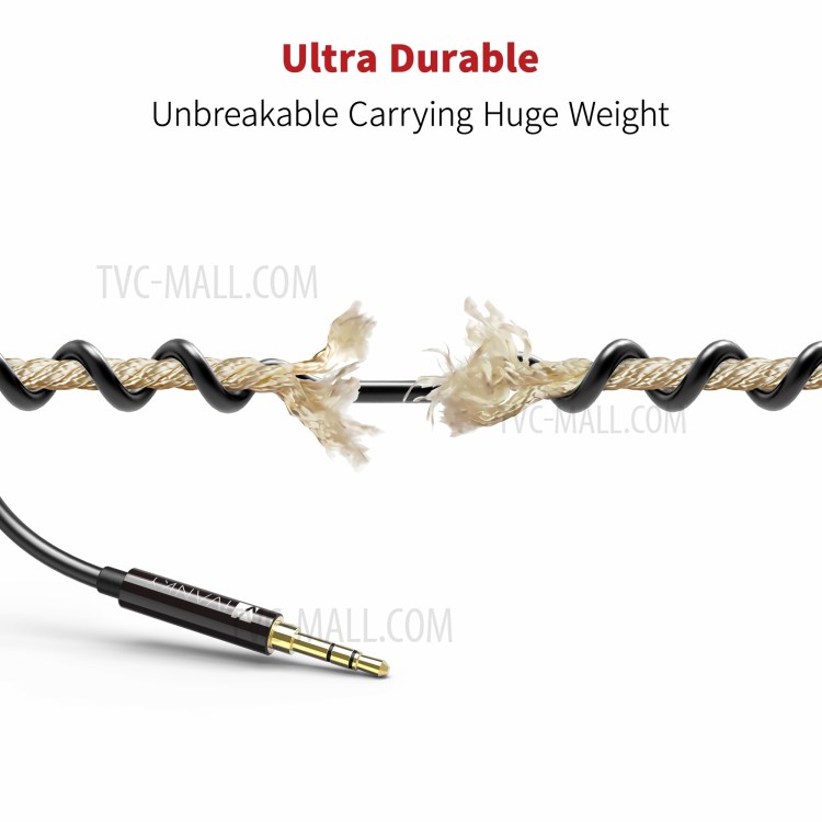IVANKY AC02 3.5MM Aux Port Cable Stereo Audio Auxiliary Cable, 2.4M-2