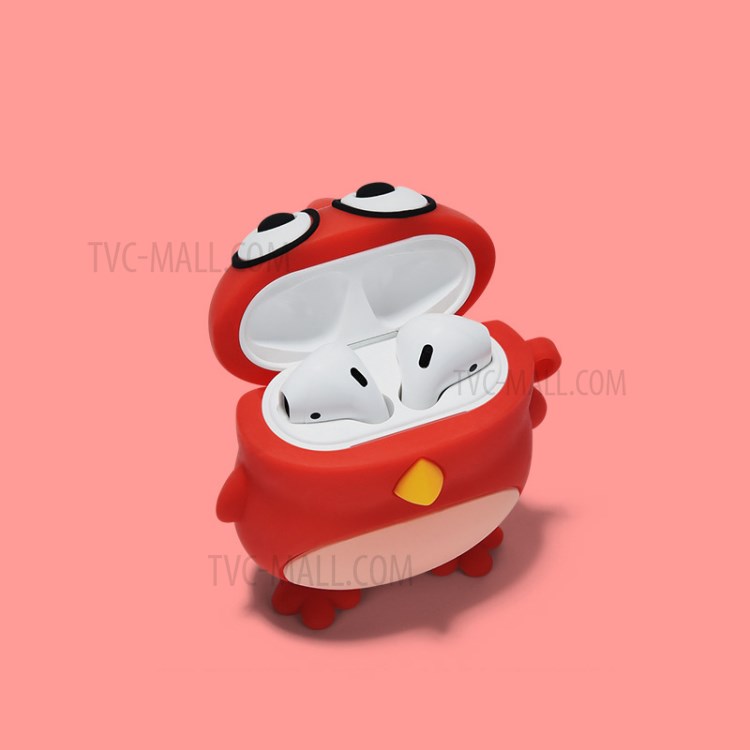 Cartoon Bird Shape Earhphone Charging Case Protective Cover for Apple AirPods with Charging Case (2016)/(2019)-3