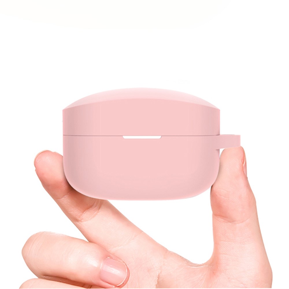 Soft Silicone Protective Case Wireless Bluetooth Earphone Dustproof Cover for Sony WF-1000XM4 - Pink-4