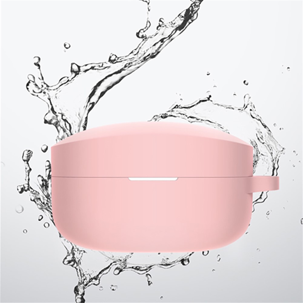 Soft Silicone Protective Case Wireless Bluetooth Earphone Dustproof Cover for Sony WF-1000XM4 - Pink-7